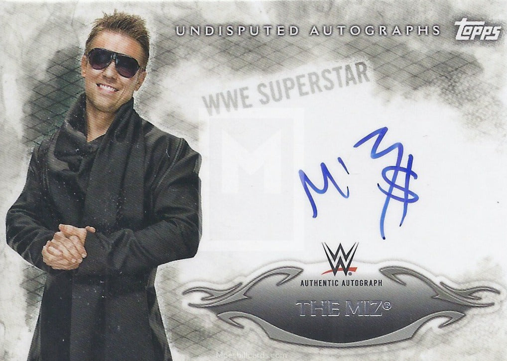 2015 Topps WWE Undisputed The Miz UA-TM | Moesbill Trading Cards