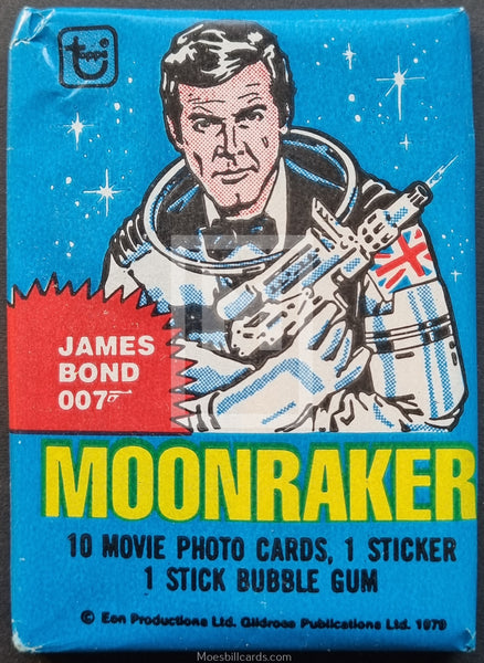 1979-Topps-James-Bond-Moonraker-Trading-Card-Pack--Art-Front