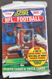 1990 Score NFL Football Series 1 Trading Card Pack Art Set Front