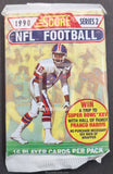 1990 Score NFL Football Series 2 Trading Card Pack Art Set Front