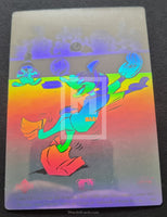 1990 Upper Deck Comic Ball Series 1 Looney Tunes Hologram insert trading card Daffy Duck Trips