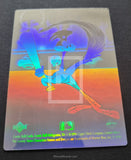 1990 Upper Deck Comic Ball Series 1 Looney Tunes Hologram insert trading card Road Runner Bats