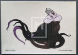 1991 Proset Disney The Little Mermaid Stick ems Ursula Trading Card Front