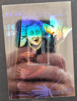 1992 Lime Rock MAD Series 2 Insert Trading Card Hologram 2 Vote Mad Clinton Bush President Front