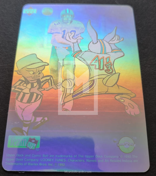 1992 upper deck holographic card set Upper Deck Comic Ball Looney Tunes Hologram