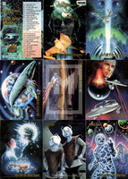 1993 Skybox Star Trek Master Series 1 Trading Card Base Set TOS - 90 Card Set