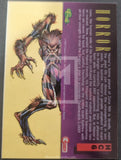 1993_Classic_Games_Deathwatch_2000_insert_Trading_Card_Hybrid_Cel_HC6_Horro_Back