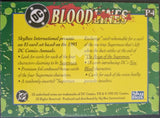 1993_Skybox_Dc_Comics_Bloodlines_Promo_Trading_Card_P4_Back