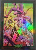 1993_The_River_Group_Plasm_Zero_Issue_insert_Trading_Card_Holographic_Foil_2_of_9_Glory_Front