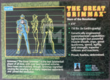1993_The_River_Group_Plasm_Zero_Issue_insert_Trading_Card_Holographic_Foil_4_of_9_The_Great_Grimmax_Back