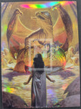 1994-Comic_Images-Tim_Hildebrandt_Flights_Of_Fantasy_Insert_Holochrome_Trading_Card_H2_Lessa_Impress_Ramoth_Front