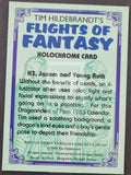 1994-Comic_Images-Tim_Hildebrandt_Flights_Of_Fantasy_Insert_Holochrome_Trading_Card_H3_Jaxom_And_Young_Ruth_Back