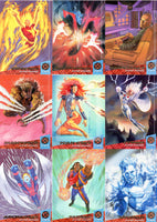 1994 Fleer Ultra X-Men Trading Card Base Set featuring Bishop, Sabretooth, Jean Grey and more