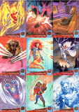 1994 Fleer Ultra X-Men Trading Card Base Set featuring Bishop, Sabretooth, Jean Grey and more