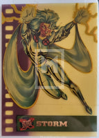 1994 X-Men Fleer Ultra Insert Suspended Animation Observations Trading Card 9 of 10 Storm Front