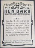 1994_Comic_Images_Ken_Barr_The_Beast_Within_Fantasy_art_Insert_Trading_Card_Foil-F2_Back