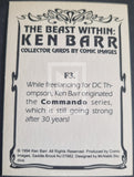 1994_Comic_Images_Ken_Barr_The_Beast_Within_Fantasy_art_Insert_Trading_Card_Foil-F3_Back