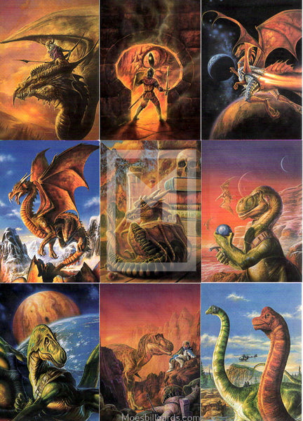 1995-FPG-Fantasy-Art-Bob-Eggleton-Trading-Card-Base-Set-1