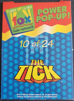 1995-Fleer-Ultra-FoxKidsNetworks-Insert-Trading-Card-Pop-Up-10-of-24-The-Tick-Dean-Trading-Card-Back