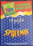 1995-Fleer-Ultra-FoxKidsNetworks-Insert-Trading-Card-Pop-Up-14-of-24-Spider-Man-Hobgoblin-Trading-Card-Back