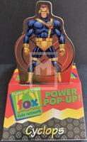 1995-Fleer-Ultra-FoxKidsNetworks-Insert-Trading-Card-Pop-Up-17-of-24-X-Men-Cyclops-Trading-Card-Front-2