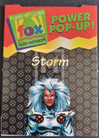 1995-Fleer-Ultra-FoxKidsNetworks-Insert-Trading-Card-Pop-Up-20-of-24-X-Men-Storm-Trading-Card-Front