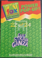 1995-Fleer-Ultra-FoxKidsNetworks-Insert-Trading-Card-Pop-Up-22-of-24-Check-Up_-Strava-Ganza-Eek_-Trading-Card-Back