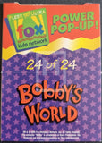 1995-Fleer-Ultra-FoxKidsNetworks-Insert-Trading-Card-Pop-Up-24-of-24-Best-Friends-Bobby_s-World-Trading-Card-Back