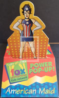 1995-Fleer-Ultra-FoxKidsNetworks-Insert-Trading-Card-Pop-Up-5-of-24-The-Tick-American-Maid-Trading-Card-Front-2