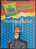 1995-Fleer-Ultra-FoxKidsNetworks-Insert-Trading-Card-Pop-Up-7-of-24-The-Tick-Human-Bullet-Trading-Card-Front