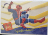 1995-Fleer-Ultra-Fox-Kids-Networks-Insert-Trading-Card-Suspended-Animation-3-of-10-Spider-Man-Trading-Card-Front