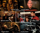 1995 Skybox Star Trek Generations Cinema Collection Widevision Trading Card Base Set