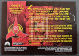 1995 Skybox Star Trek The Next Generation TNG Season 3 Insert Trading Card Klingon S15 Back