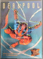 1995 Xmen Ultra Fleer Hunters Stalkers Trading Card 3 Deadpool Front