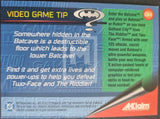 1995_Fleer_Ultra_DC_Batman_Forever_Insert_Trading_Card_Acclaim_Video_Game_Tips_GC-1_Back