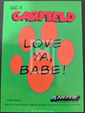 1995_Krome_Productions_Garfield_Series_1_Insert_Trading_Card_Chromium_GC-1_Back