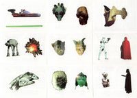 1996 Panini Star Wars Stickers Trading Card Set