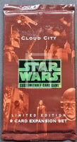 1997-Decipher-Star-Wars-CCG-Customizable-Card-Game-Expansion-Cloud-City-Trading-Card-Pack-Front