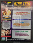 1997 Skybox Fleer Star Trek The Original Series TOS Series 1 Promo Trading Card Dealer Sell Sheet Front