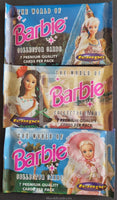 1997 Tempo The World of Barbie Trading Card Pack Front