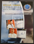 1998 Skybox Star Trek Insurrection Trading Card Dealer Sell Sheet Front