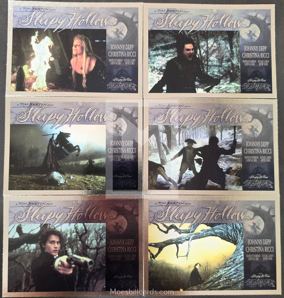 1999-Inkworks-Sleepy-Hollow-Movie-Insert-Trading-Card-Lobby-Poster-Card-LC1-LC6-Front