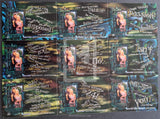 1999 Inkworks Buffy Season 2 Dark Destiny D1 to D9 insert Trading Card Set Back