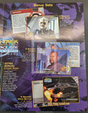 1999 Skybox Star Trek Deep Space Nine Memories of the Past Trading Card Dealer Sell Sheet Front