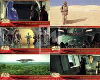 1999 Topps Star Wars Phantom Menace Series 1 Widevision Trading Card Base Set