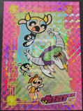 2000 Artbox The Powerpuff Girls Trading Card Retail Pink Foil P06 Front