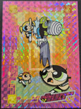 2000 Artbox The Powerpuff Girls Trading Card Retail Pink Foil P07 Front