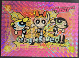 2000 Artbox The Powerpuff Girls Trading Card Retail Pink Foil P12 Front