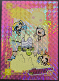 2000 Artbox The Powerpuff Girls Trading Card Retail Pink Foil P1 Front