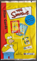 2000 Artbox The Simpsons Film Trading Card Pack Front